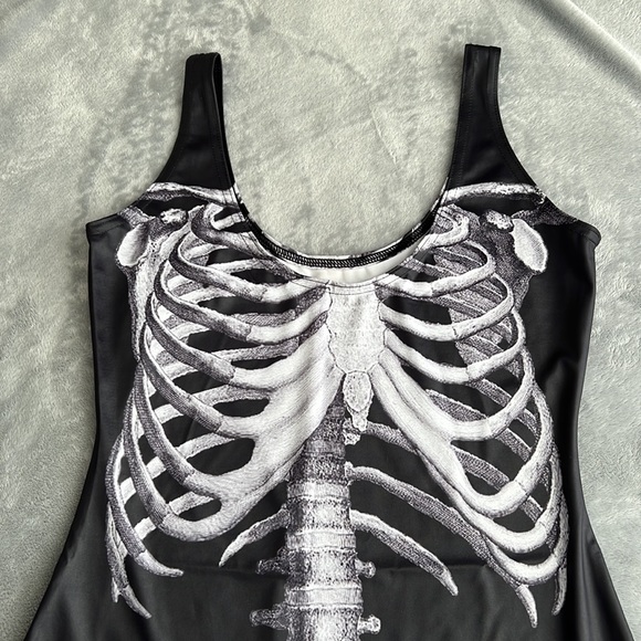 NWOT Blackmilk Ribs Black Dress ~ LIMITED Size Large - Picture 6 of 16